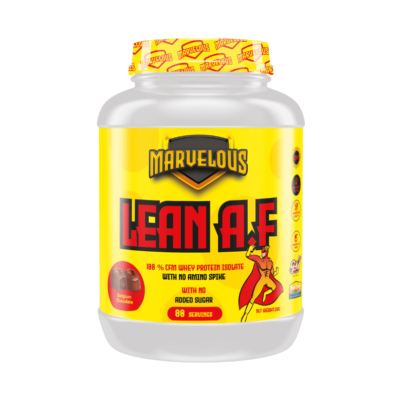 Marvelous Lean AF 100% CFM Whey Isolat 2kg – Zéro Sucre Zéro Graisse Ultra Pure