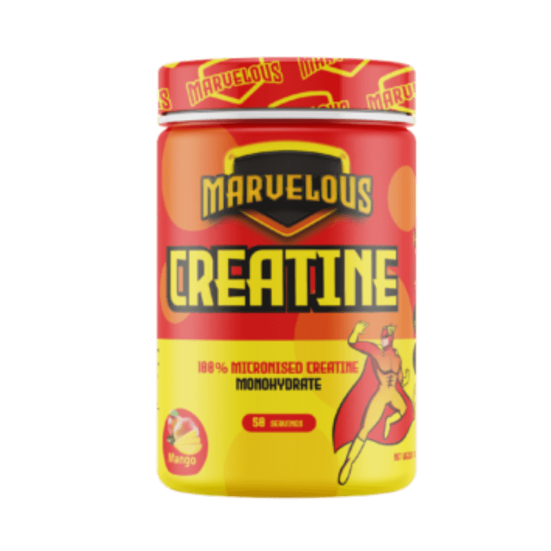 Marvelous Créatine Monohydrate Aromatisée 300g – Force Maximale & Goûts Fruités