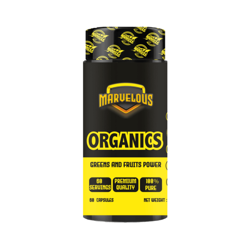 Marvelous Organics Multivitamines Végétales 60 Gélules – Extraits Bio & Vitalité