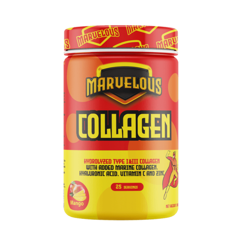 Marvelous Collagène Peptides Aromatisé 300g – Éclat Peau Articulations & Tendons