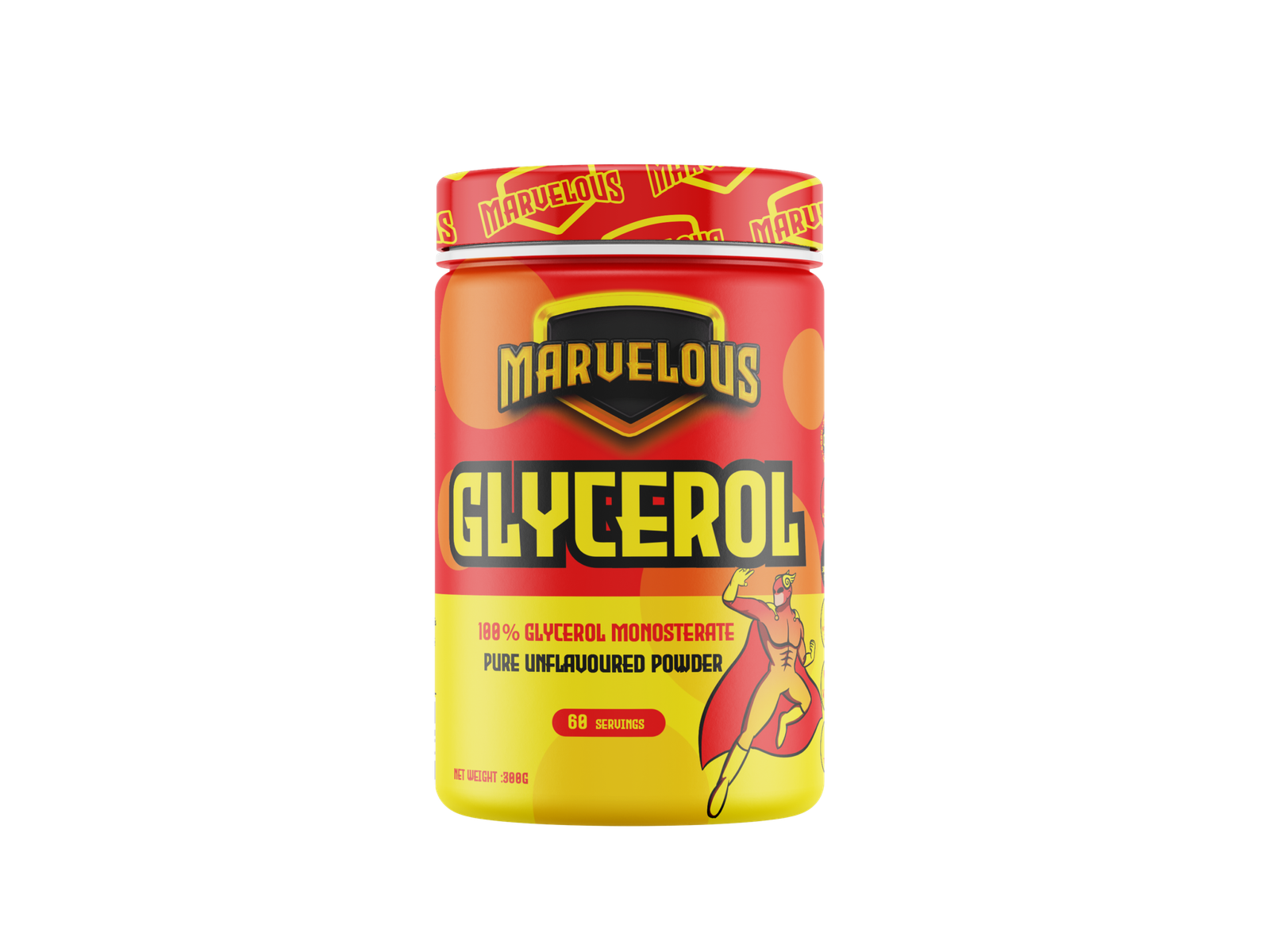 Marvelous Glycérol HydroMax® 300g – Volumisation Musculaire Hyper-Hydratation & Congestion Énorme