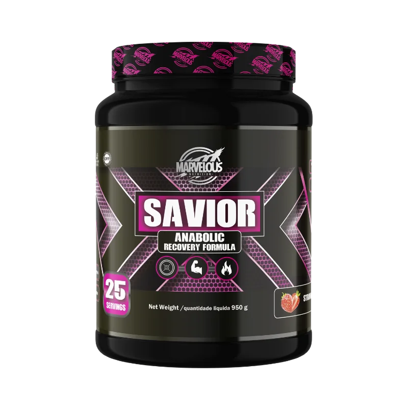 Marvelous Savior Post-Workout All-In-One 950g – Matrice Récupération Complète Whey Glucides BCAA