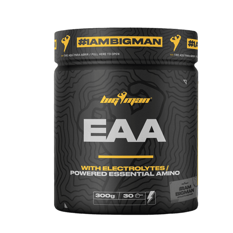 Bigman Essential Amino Acids EAA 300g – Spectre Complet des 9 Acides Aminés Essentiels