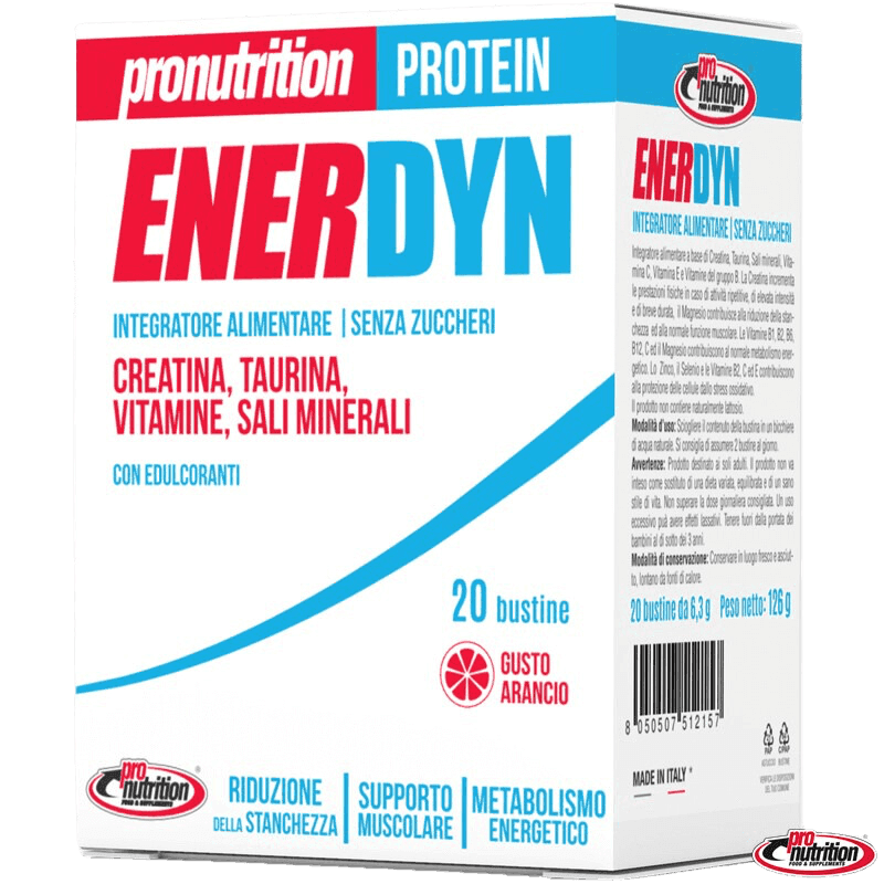 Pronutrition Enerdyn Isotonique 20 Sachets Orange – Réhydratation Rapide & Recharge Minérale