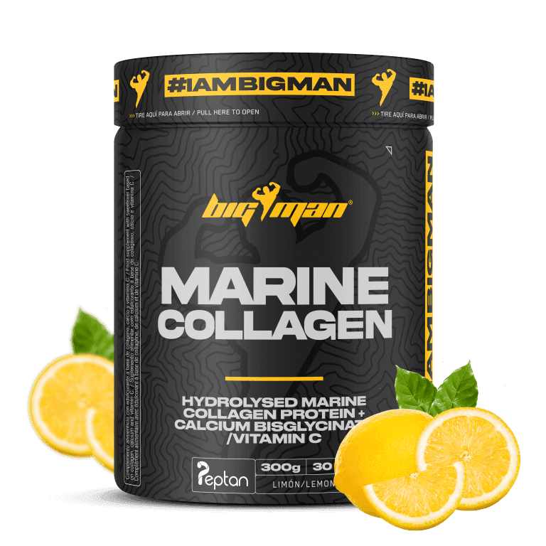 Bigman Peptan® Collagène Peptides Hydrolysés Citron 300g – Confort Articulaire & Élasticité Peau