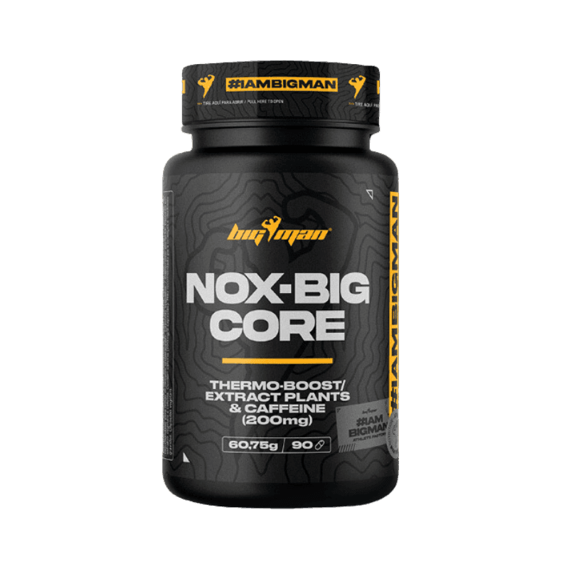 Bigman NOX Burn Thermogénique 90 Gélules – Combustion des Graisses & Définition Sèche