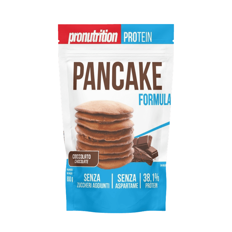 Pronutrition Préparation Pancakes Protéinés 800g – Petit-Déjeuner Sportif Équilibré Sans Sucre
