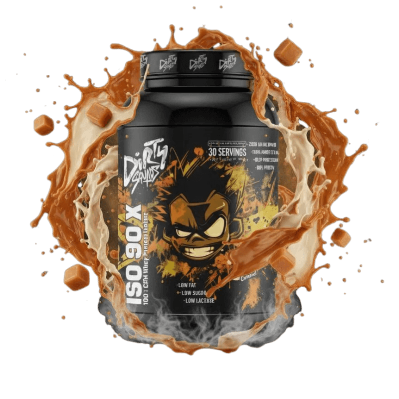 Dirty Squads ISO 90X CFM Isolat de Whey 1kg – 90% Protéine Microfiltrée à Froid Sans Lactose