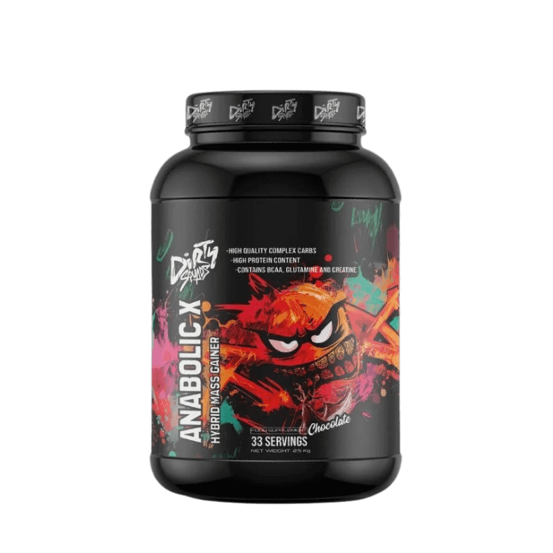 Dirty Squads Anabolic Mass Gainer 2.5kg – Prise de Masse Musculaire Haute Densité