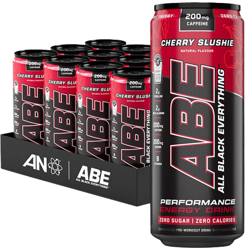 Applied Nutrition ABE Energy Drink Canette 330ml – Boisson Énergétique Pré-Workout Zéro Sucre