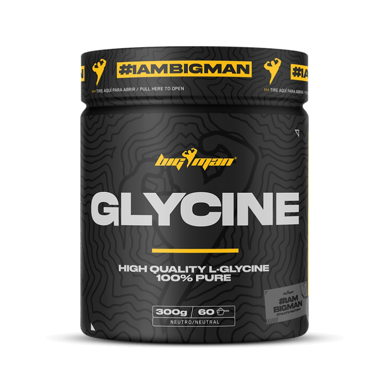 Bigman Pure Glycine Poudre 300g – Sommeil Réparateur & Synthèse de Collagène